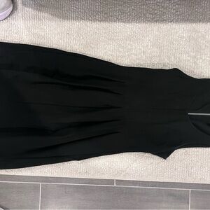 J. Crew Elegant Black Midi Dress